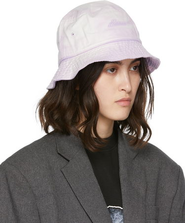 Kasket We11done We11done Iridescent Logo Bucket Hat Lilla | WD-AH8-20-118-U-PP, 1