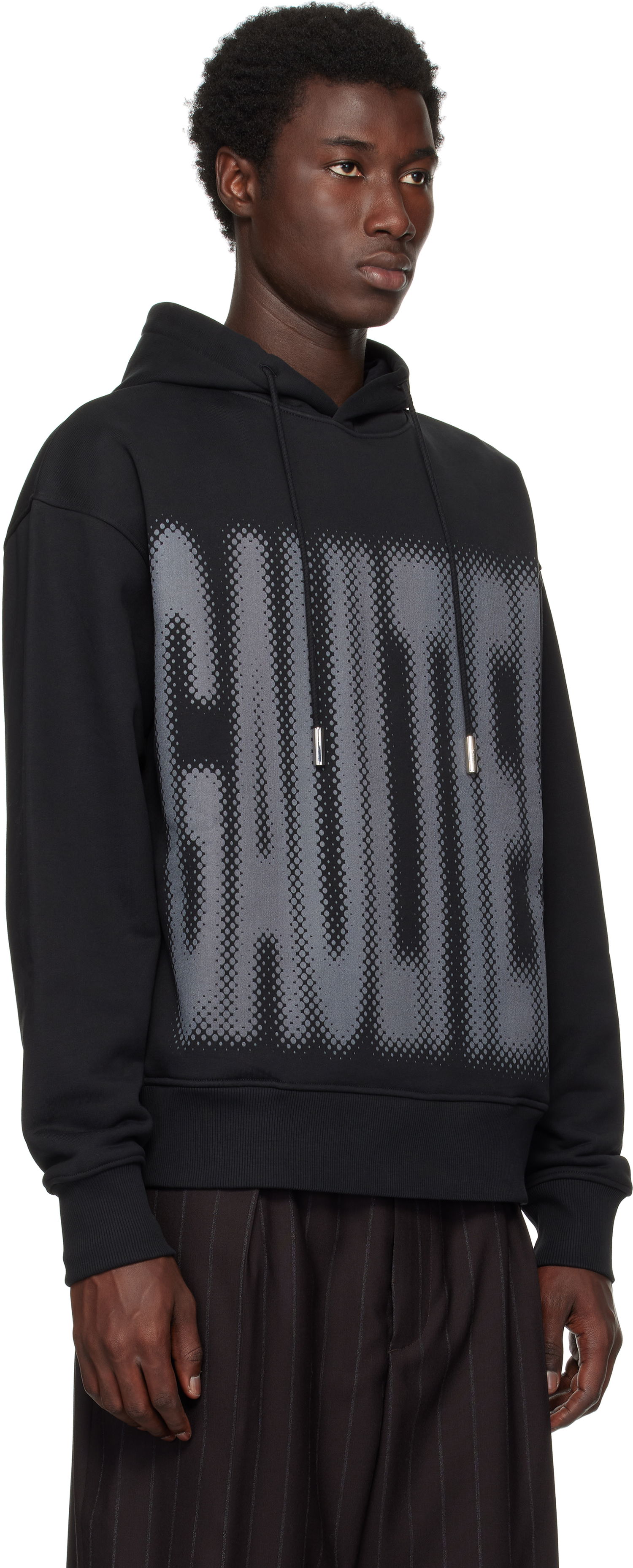 Sweatshirt Jean Paul Gaultier Jean Paul Gaultier 'The Gaultier' Hoodie Sort | 25/03-W-TO299-J003-0004, 1