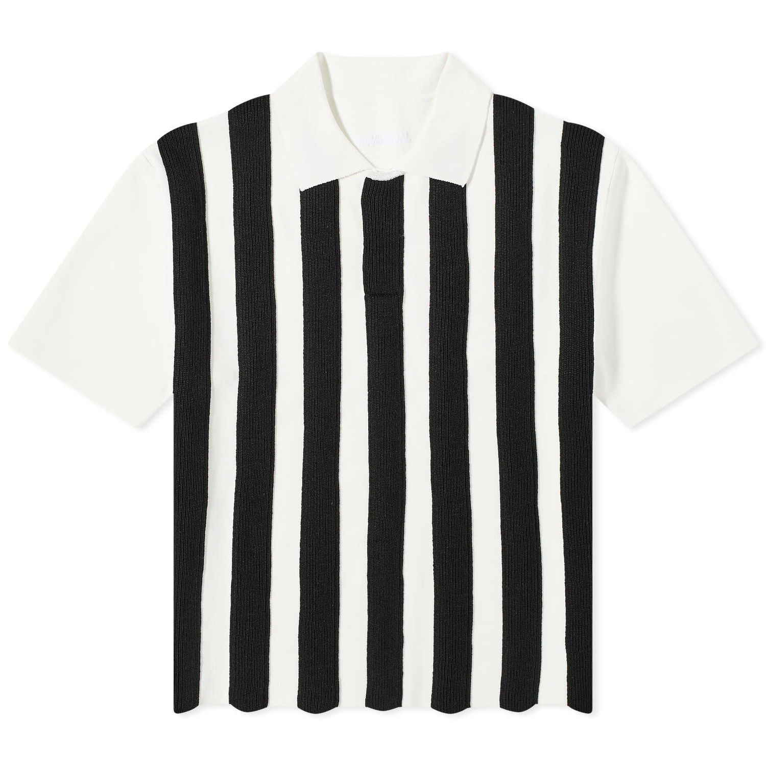 Polo skjorte Jacquemus Ola Stripe Knit Hvid | 23H236KN272-2320-090, 0