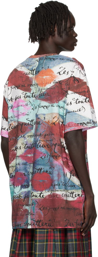 T-shirt Vivienne Westwood Vivienne Westwood Oversized Graphic Print T-Shirt Flerfarvet | 3G010018-J006F-, 2