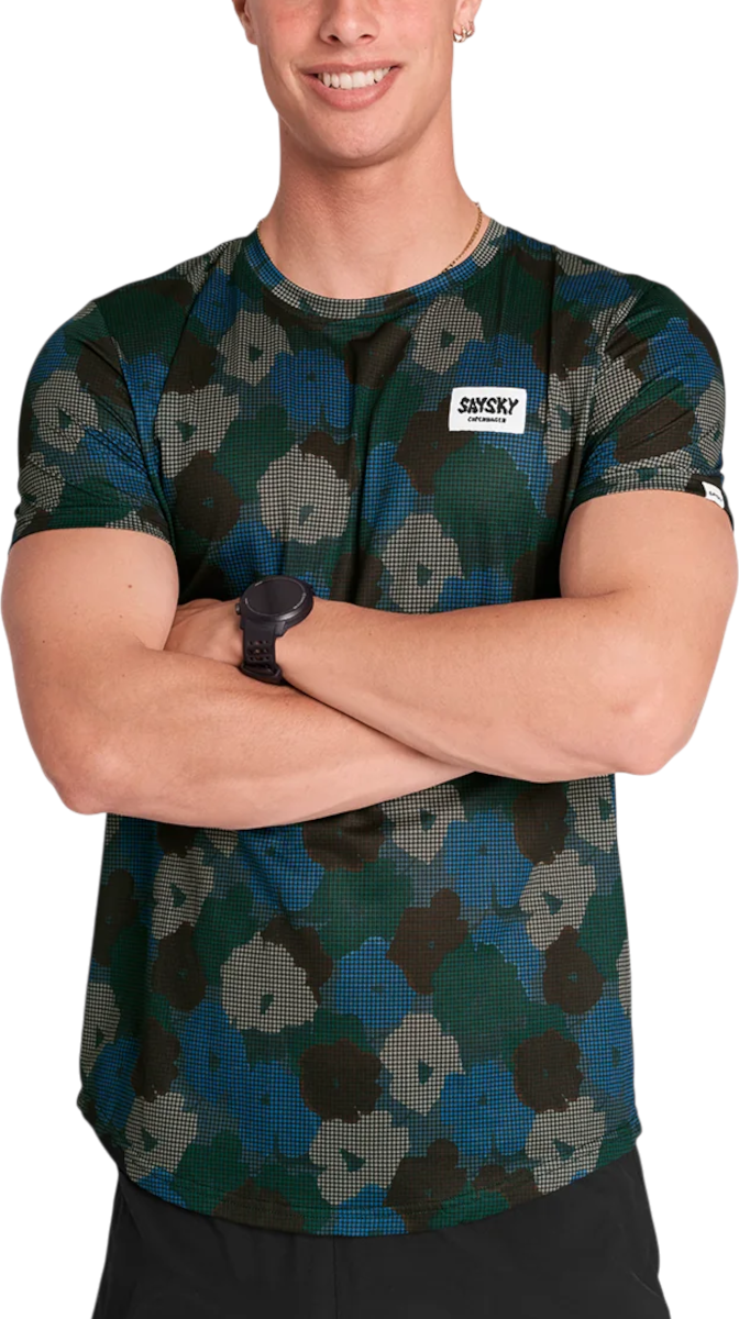 T-shirt Saysky Flower Combat T-Shirt Flerfarvet | omrss31c1046-omrss31c1046