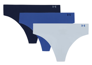 Trusser Under Armour Under Armour Solid 3-Pack Thong Underwear Flerfarvet | 1383893-453, 0