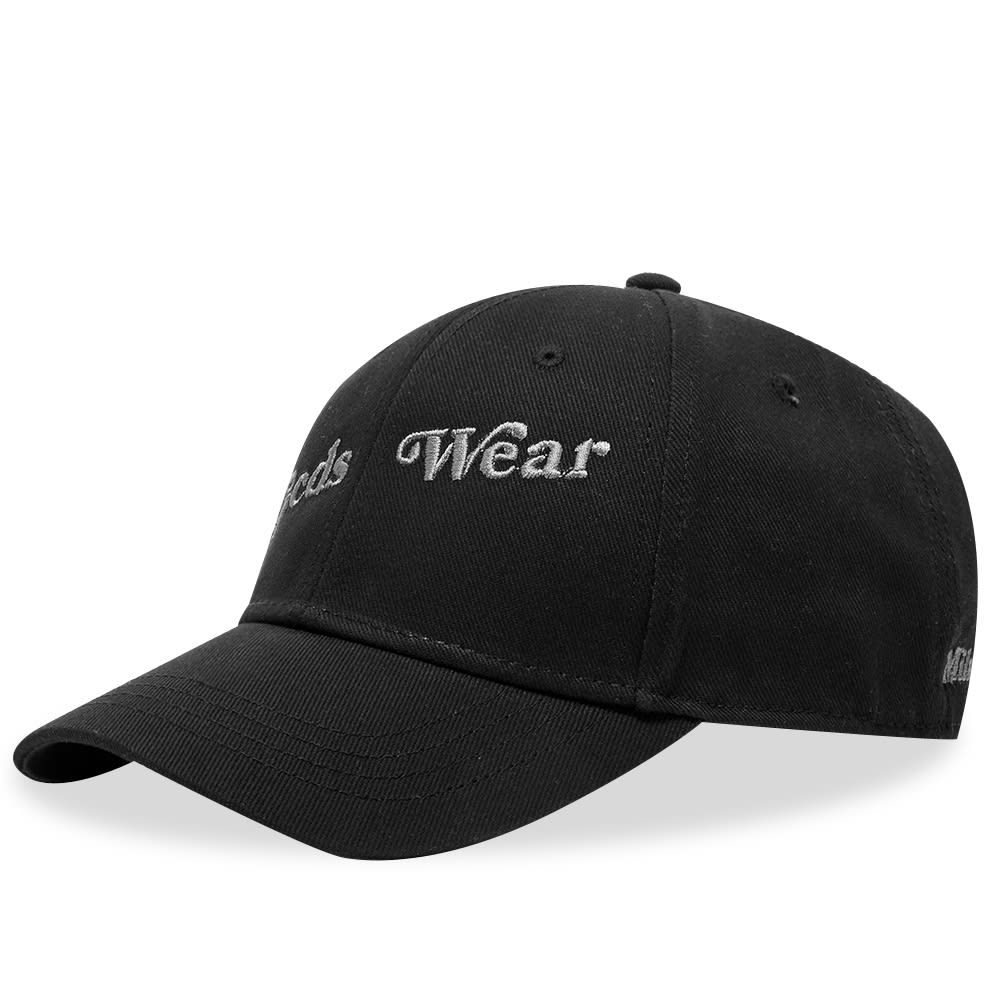 Kasket GCDS Logo Baseball Cap Sort | AI22W530501-02, 0
