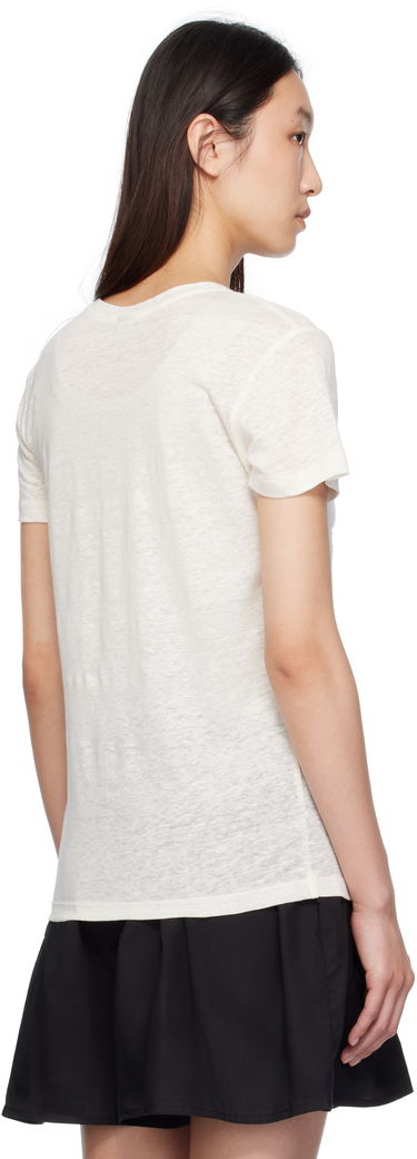 T-shirt Baserange Baserange Sevinc T-Shirt Hvid | TOST-JL-SU25, 2