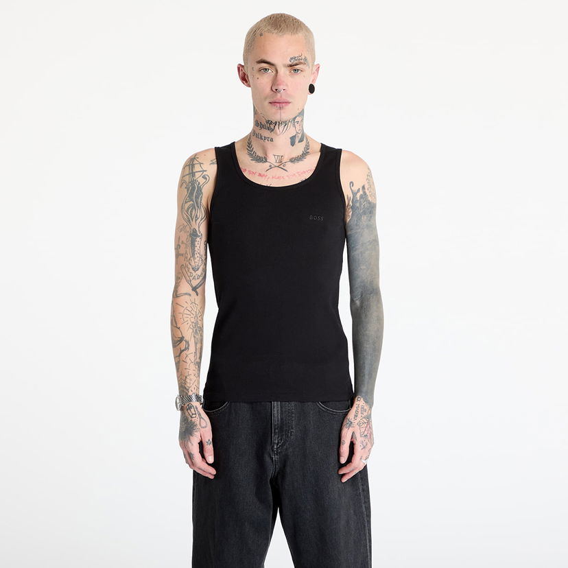 Tanktop BOSS Boss Classic Rib Tank Top Sort | 50542132-001