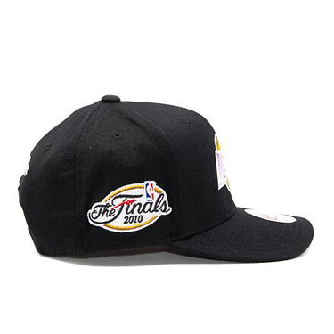 Kasket Mitchell & Ness NBA Top Spot Classic Red Los Angeles Lakers Black Sort | HHSSINTL1265-LALBLCK, 1