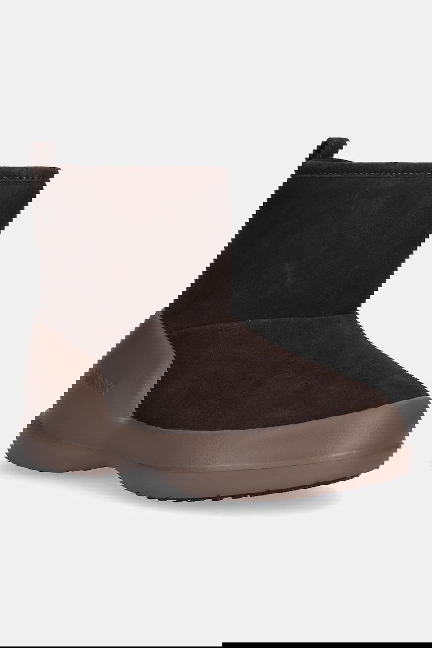 Sneakers og sko Moon Boot MEZZALUNA Suede Mid Snow Boots Brun | 80D2500060.M010, 0