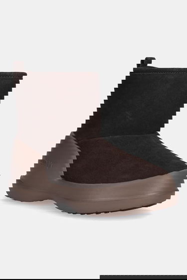 Sneakers og sko Moon Boot MEZZALUNA Suede Mid Snow Boots Brun | 80D2500060.M010, 0