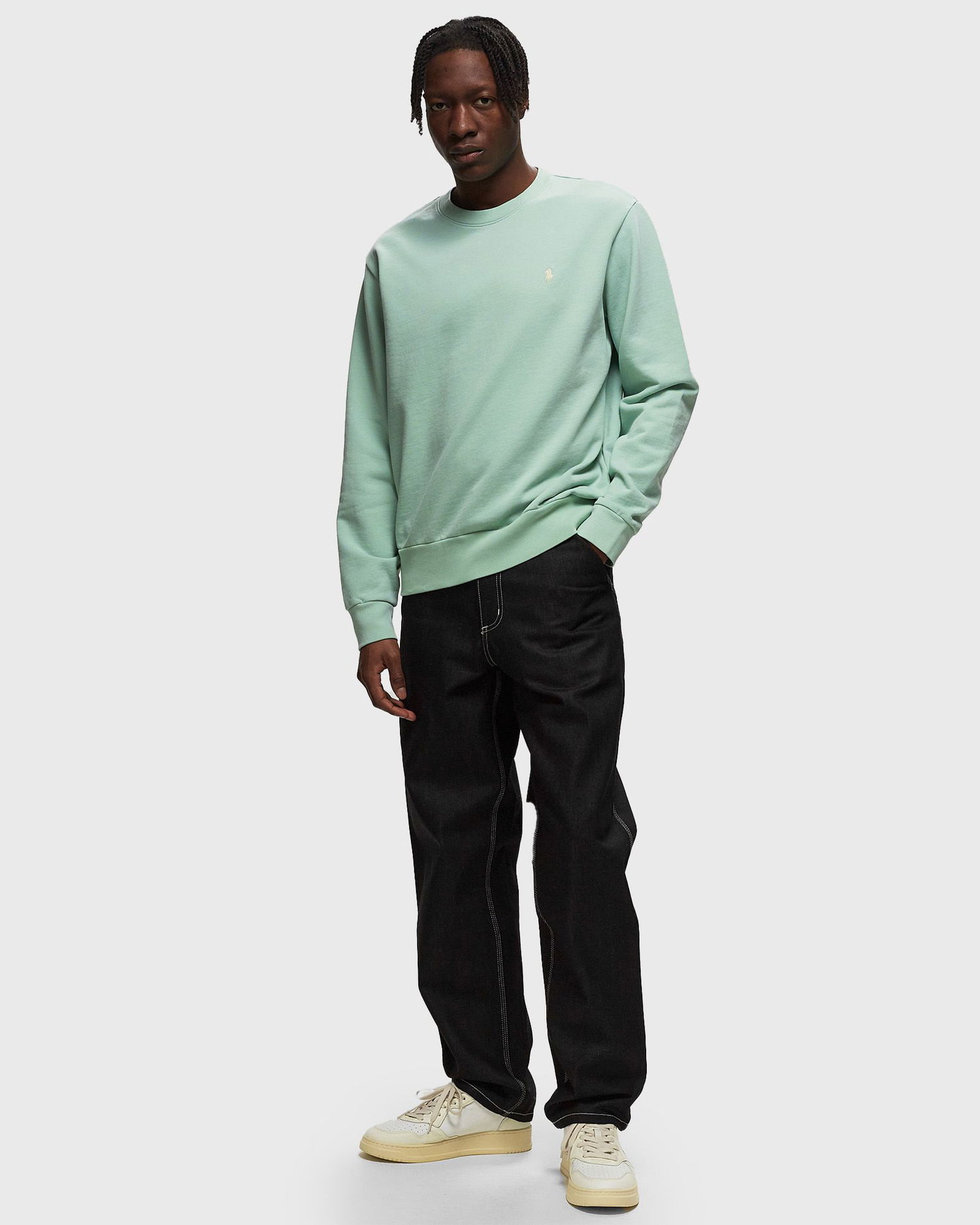 Sweatshirt Polo by Ralph Lauren LSCNM1-LONG SLEEVE-SWEATSHIRT Grøn | 710916689012, 1