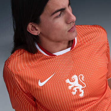 Jersey Nike Netherlands Stadium 2025 Dri-FIT Replica Jersey Orange | FZ9015-819, 3