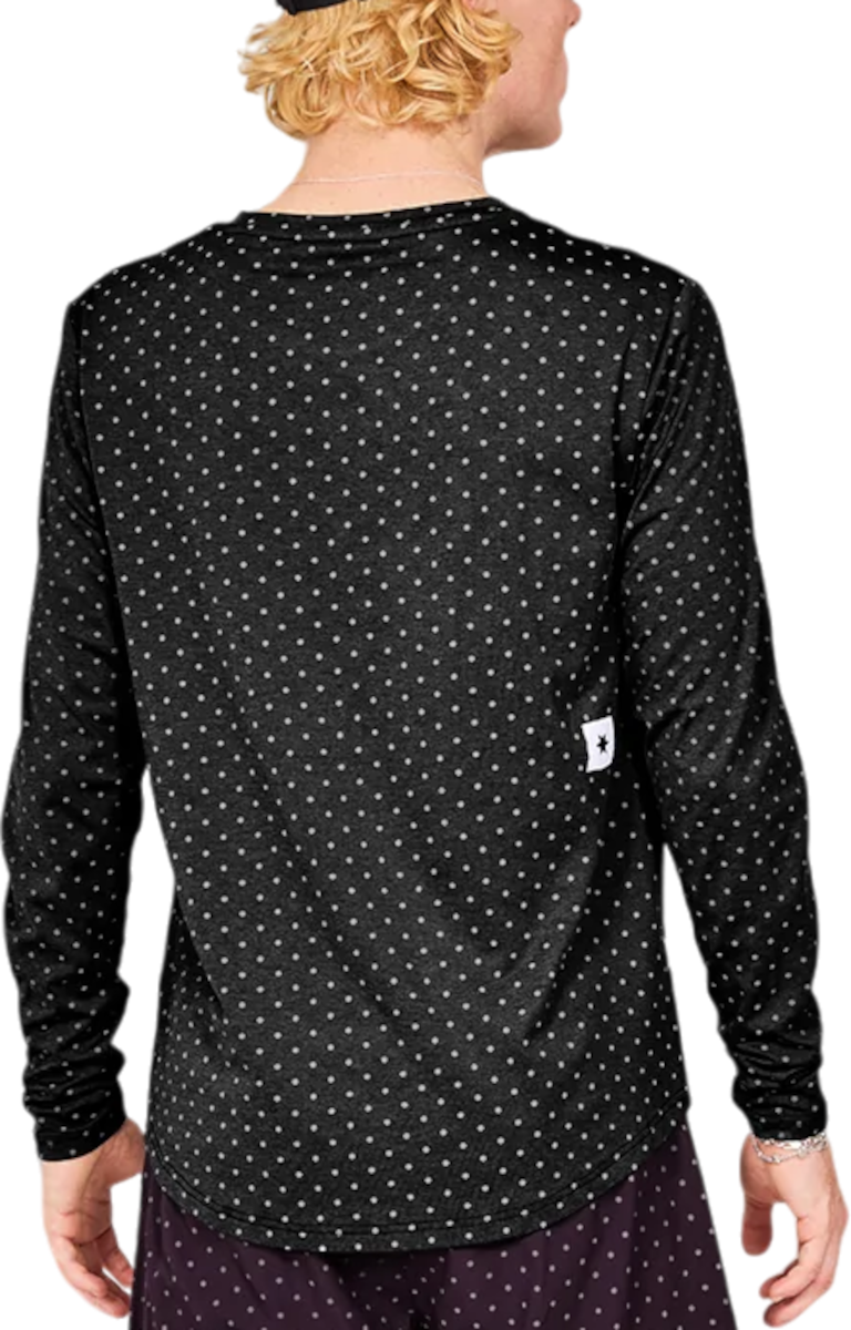 T-shirt Saysky Saysky Reflective Polka Pace Long Sleeve T-Shirt Sort | mmrls02c1018, 1