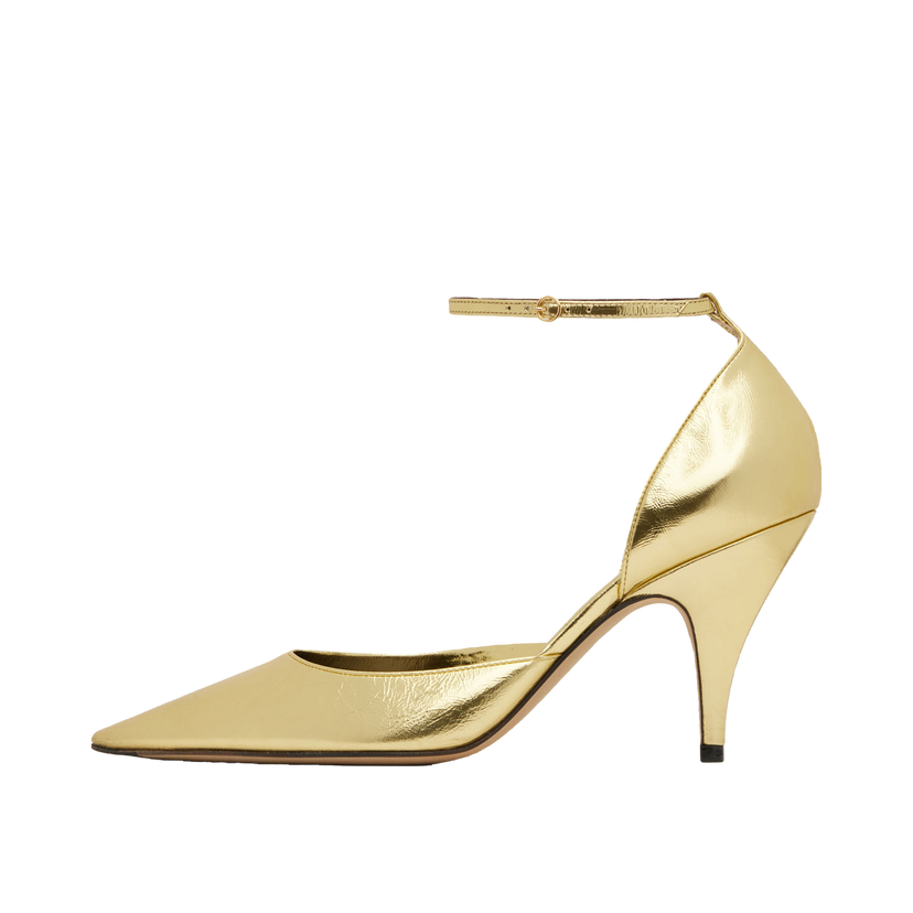 Sneakers og sko The Row The Row Liisa D'Orsay Heels Metalisk | F1543-M39