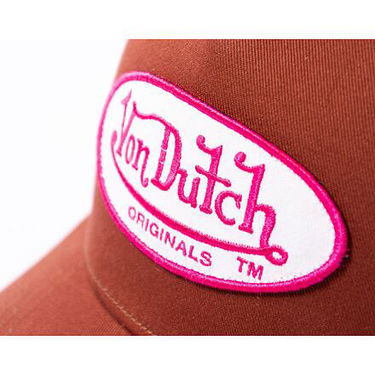 Kasket Von Dutch Trucker Boston Brun | VD7030732, 3