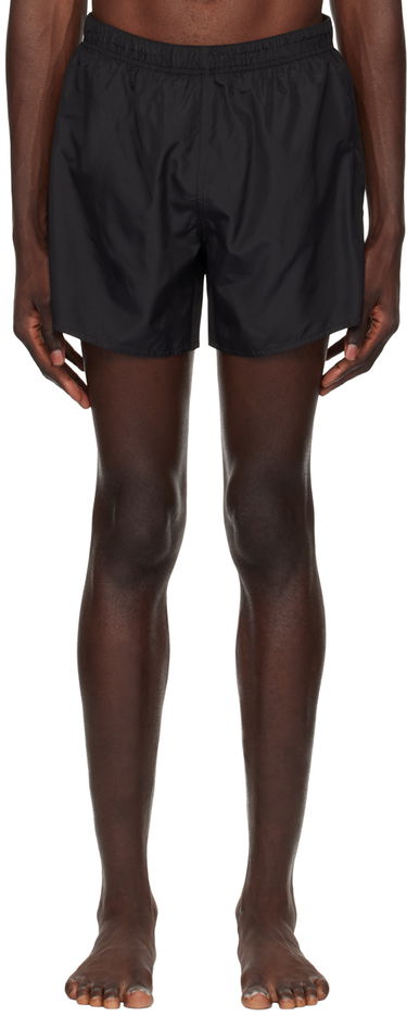 Badetøj Courrèges Swim Shorts with Embroidered Logo Sort | 123JMB014PL0103, 0