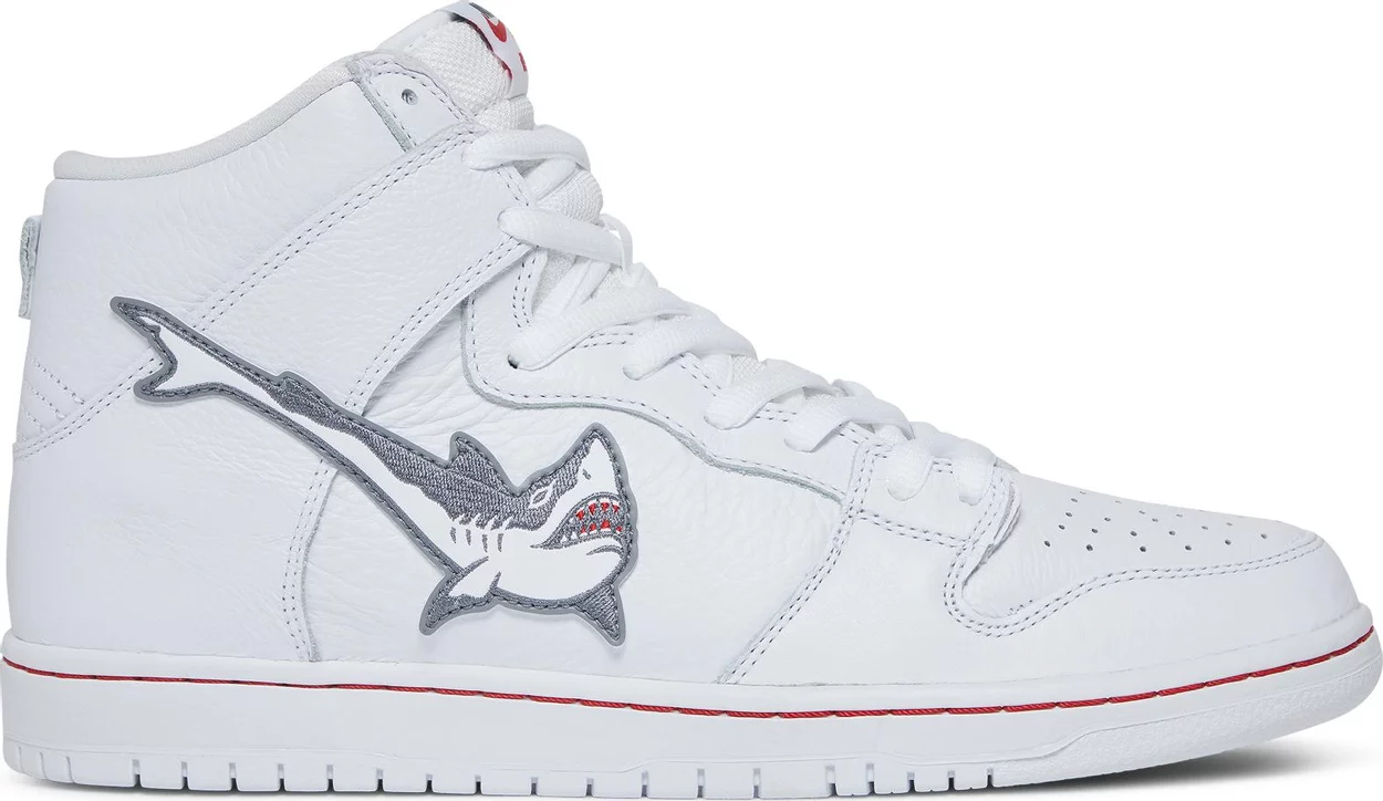 Sneakers og sko Nike SB Oski x Dunk High SB "Great White Shark" Hvid | DC8908-105, 0