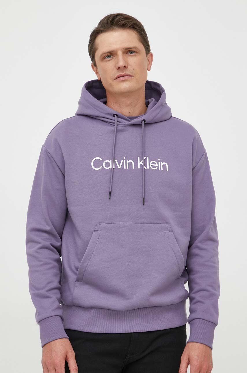 Sweatshirt CALVIN KLEIN Hoodie Lilla | K10K111345, 0