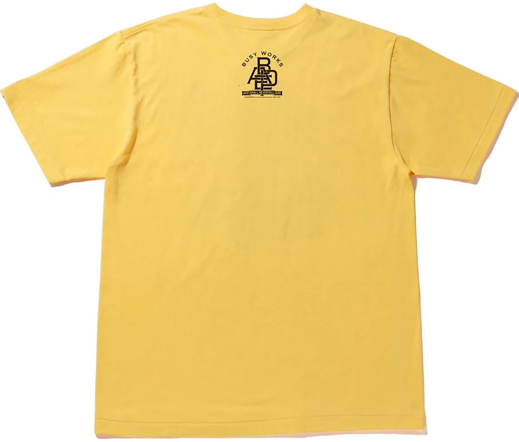 T-shirt BAPE Archive Graphic #9 Tee Gul | 001TEI201021F-YEL, 1