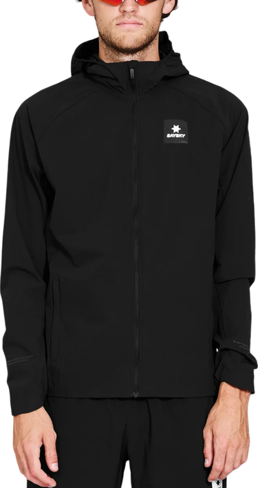 Vindjakke Saysky Saysky Clean Pace Hooded Jacket Sort | xmrja20c901, 0