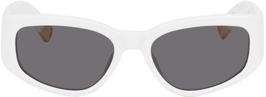 Solbriller Jacquemus 'Les Lunettes Gala' Sunglasses Hvid | JAC5C2SUN, 0