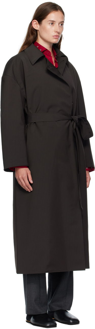 Frakker OUR LEGACY OUR LEGACY Pinstripe Court Coat Sort | W4251CC, 1