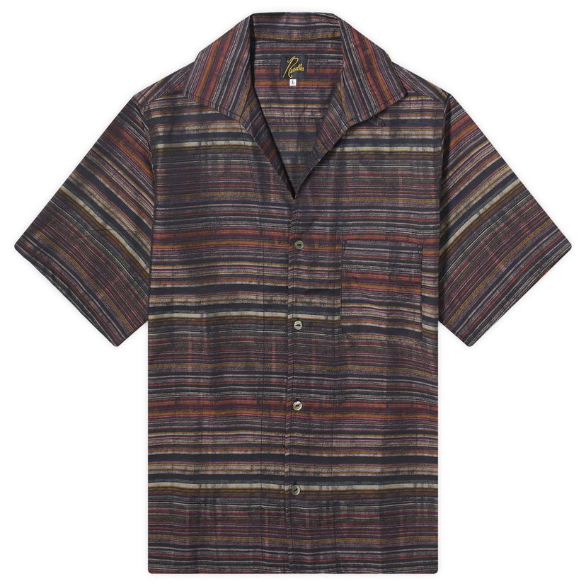 Skjorte Needles Multi Stripe Vacation Brun | OT114-B