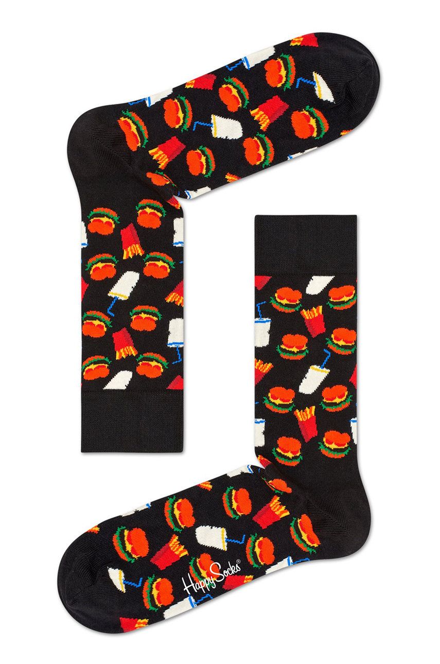 Sokker Happy Socks Hamburger Sort | HAM01.9000.D, 0