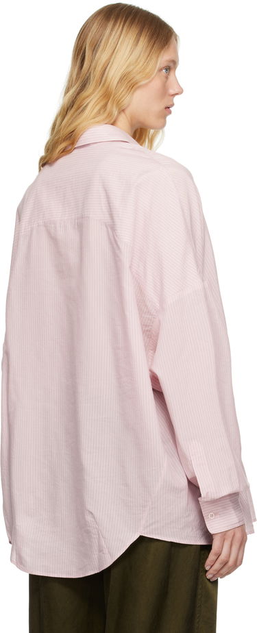Skjorte Dries Van Noten Dries Van Noten Striped Cocoon Shirt Lyserød | 251-010700-1524, 2