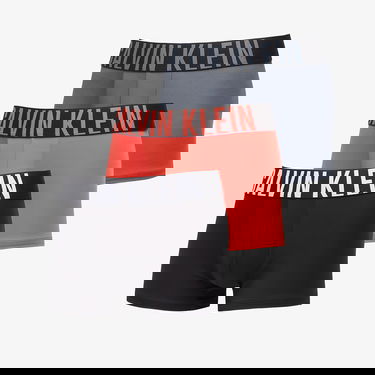 Boksere CALVIN KLEIN Trunk 3-Pack Flerfarvet | 000NB3775A 2QQ, 0