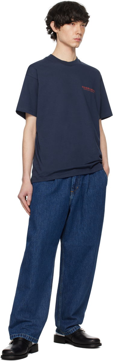 T-shirt Carhartt WIP Carhartt WIP Runaway T-Shirt Mørkeblå | I034409, 3