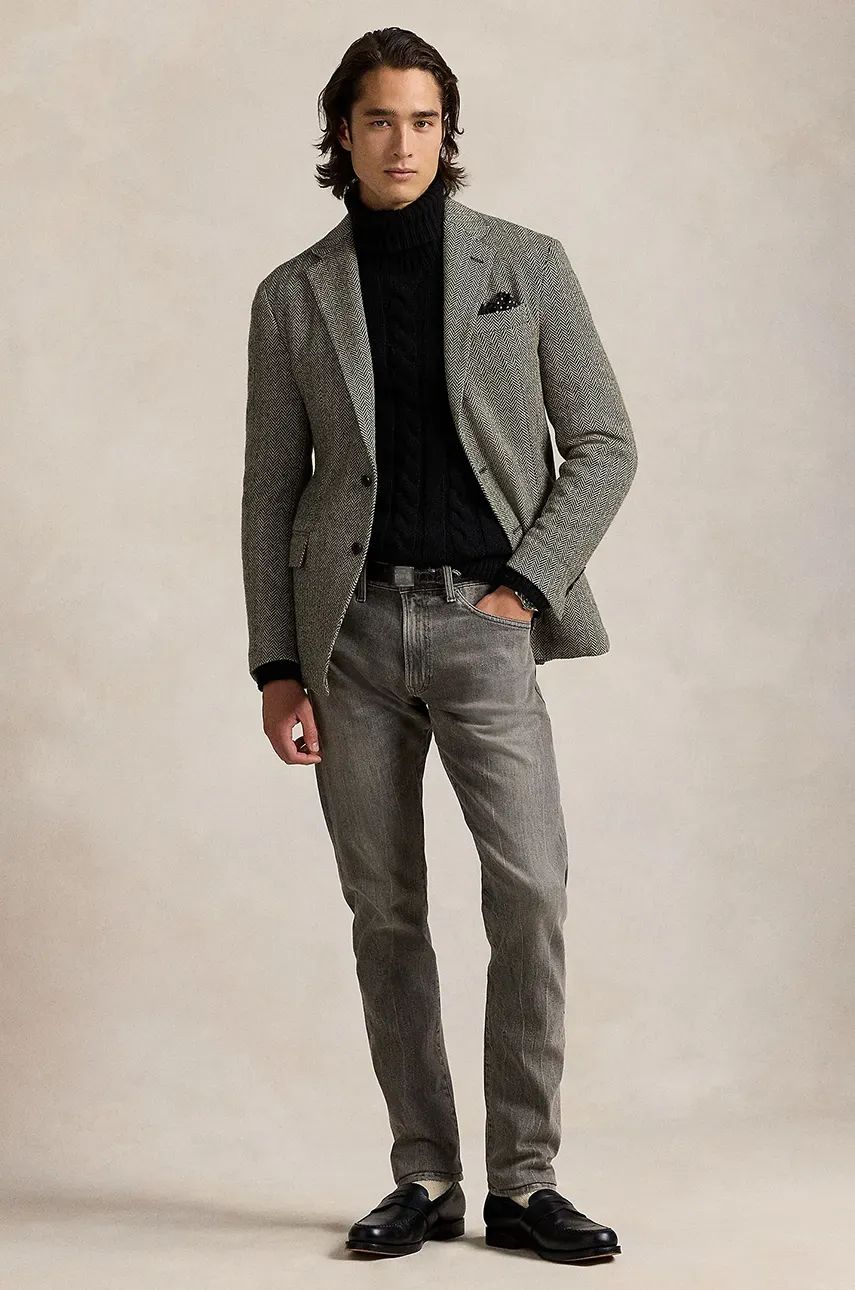 Jakke Polo by Ralph Lauren Slim Fit Grey Jeans Grå | 710956086, 0