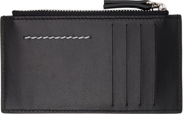 Tegnebog Maison Margiela MM6 Maison Margiela Leather Card Holder Sort | SA5UI0016 P7258, 1