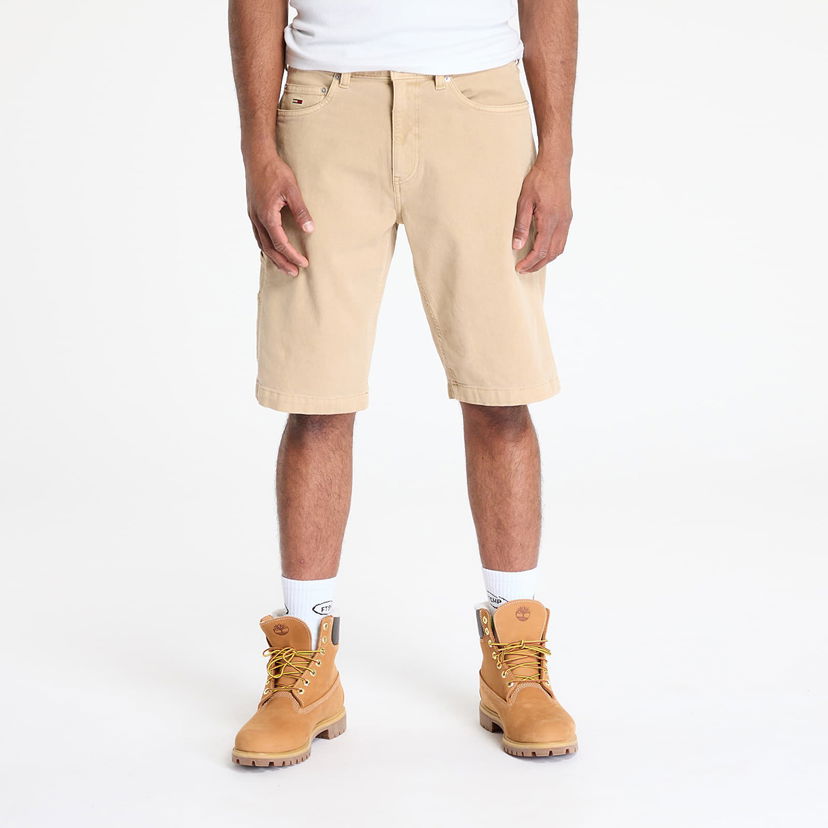 Shorts Tommy Hilfiger Tommy Jeans Jaimie Canvas Cargo Shorts Beige | DM0DM21951 ACT