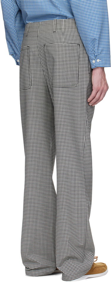 Bukser Marni Marni Gingham Wool Blend Trousers Flerfarvet | PUMU0285A0 UTP787, 2