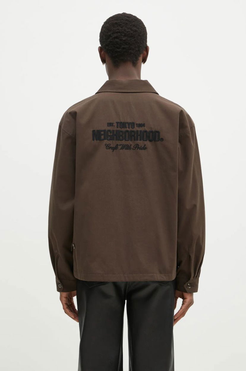 Jakke Neighborhood NEIGHBORHOOD Cotton Jacket Brun | 242SPNH.JKM01
