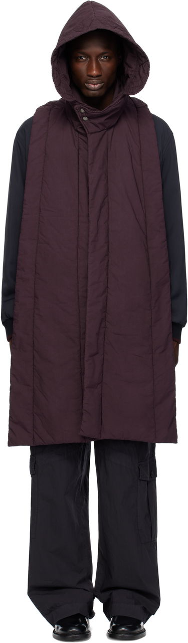 Vest Dries Van Noten Dries Van Noten Hooded Cotton Vest Lilla | 251-020601-1148, 0