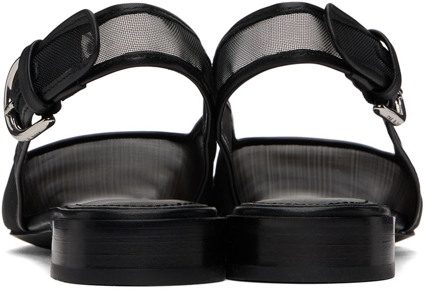 Tøj rag & bone rag & bone Astra Slingback Ballerina Flats Sort | WFF24PF028MS28, 1