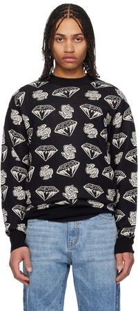 Diamonds & Dollars Knit Sweater