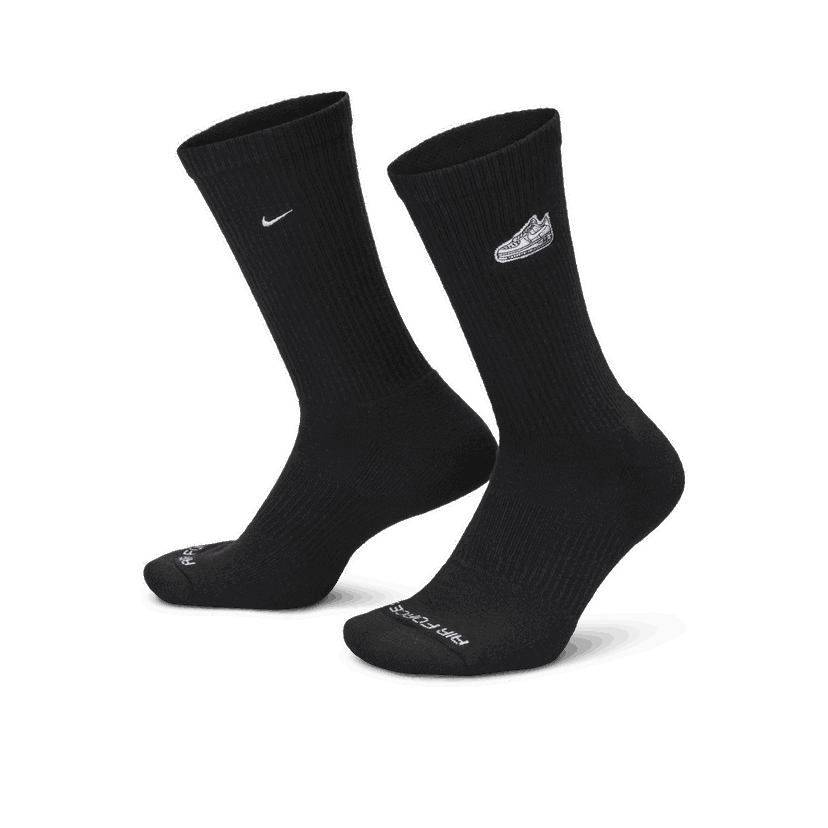 Sokker Nike Everyday Plus Sort | FZ3076-010