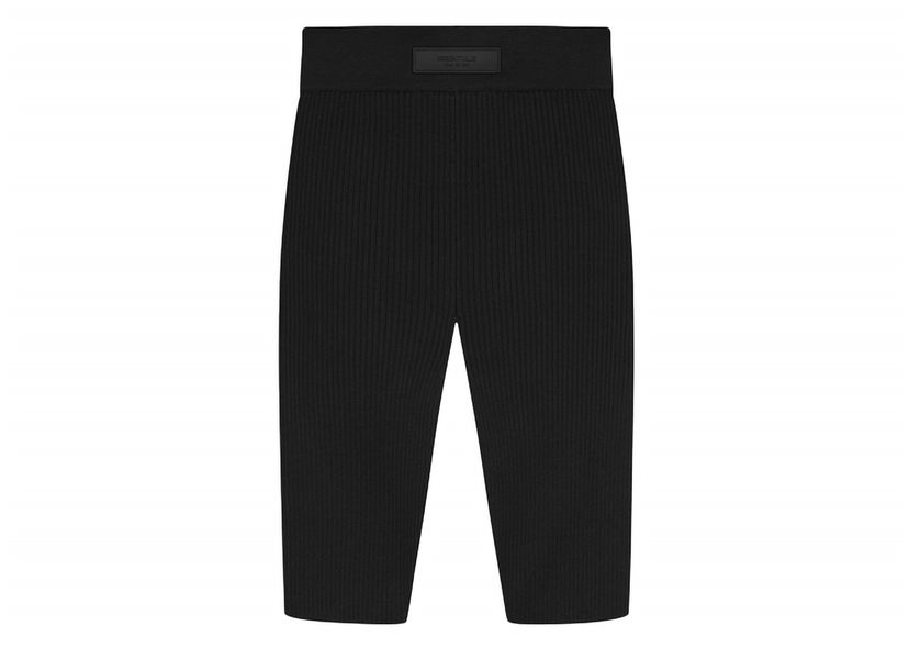 Shorts Fear of God Core Collection Knit Biker Short Black Sort | 192SU245370FW