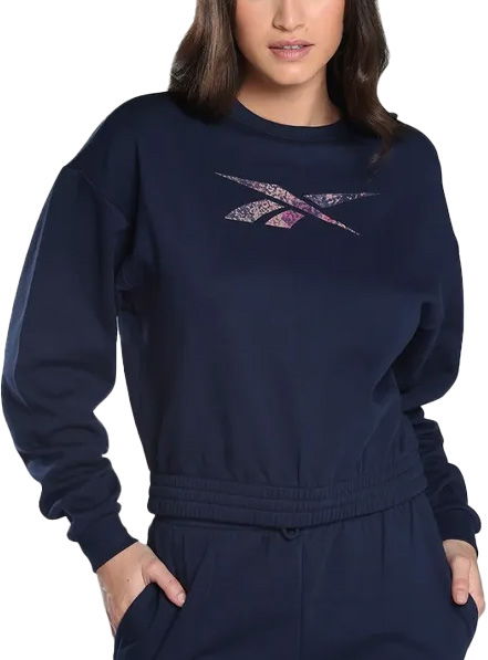 Sweatshirt Reebok MODERN SAFARI COVERUP Mørkeblå | 100037702, 0