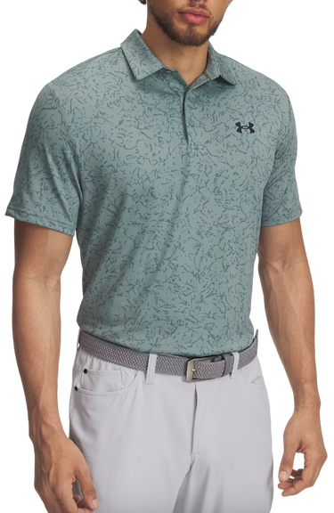 Polo skjorte Under Armour Playoff 3.0 Printed Polo Turkis | 1378677-323, 0