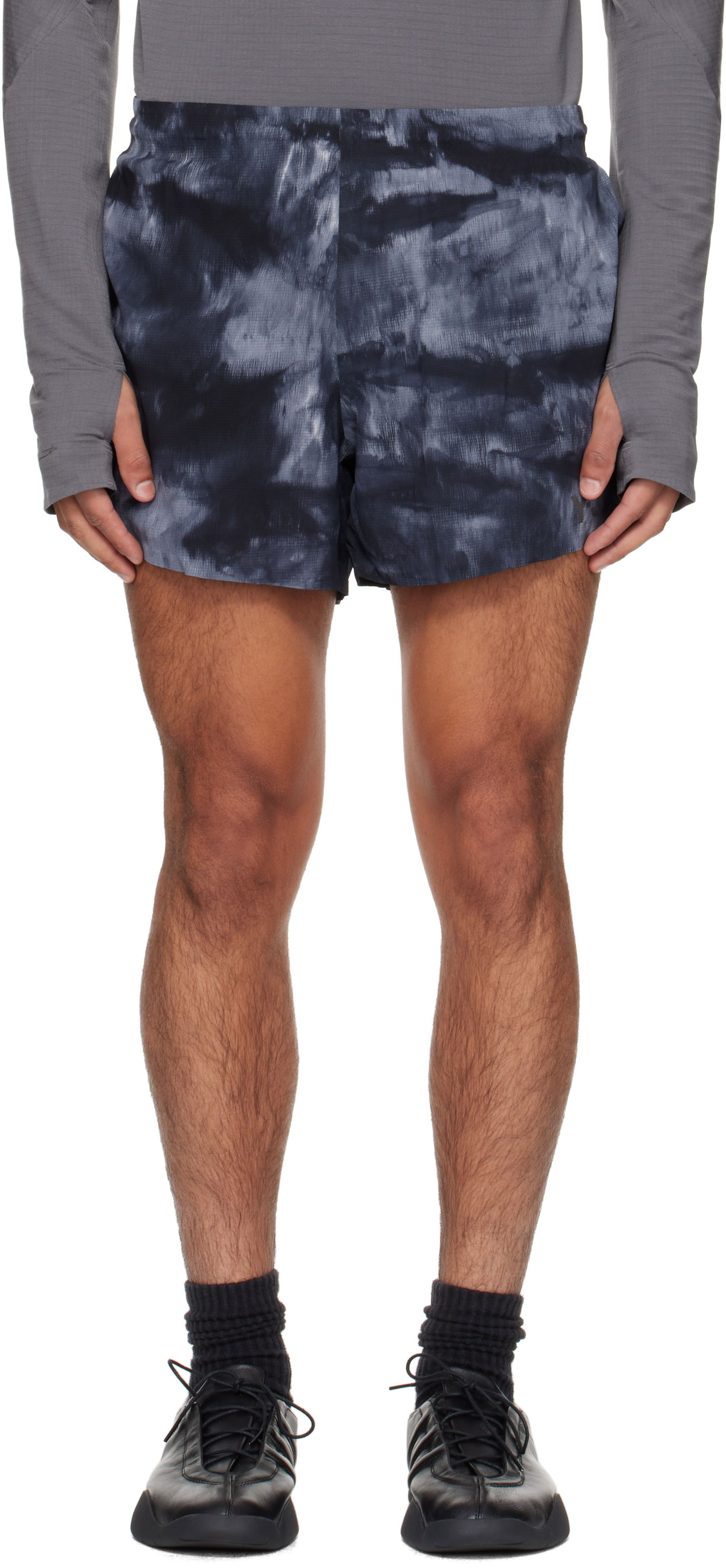 Shorts Y-3 Y-3 AOP Running Shorts Sort | JX4809, 0