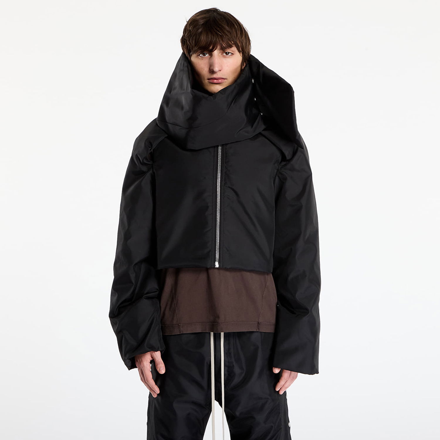 Bomberjakke Rick Owens Rick Owens DRKSHDW Convertible Jacket Sort | DU02E7777 NCV 09, 1