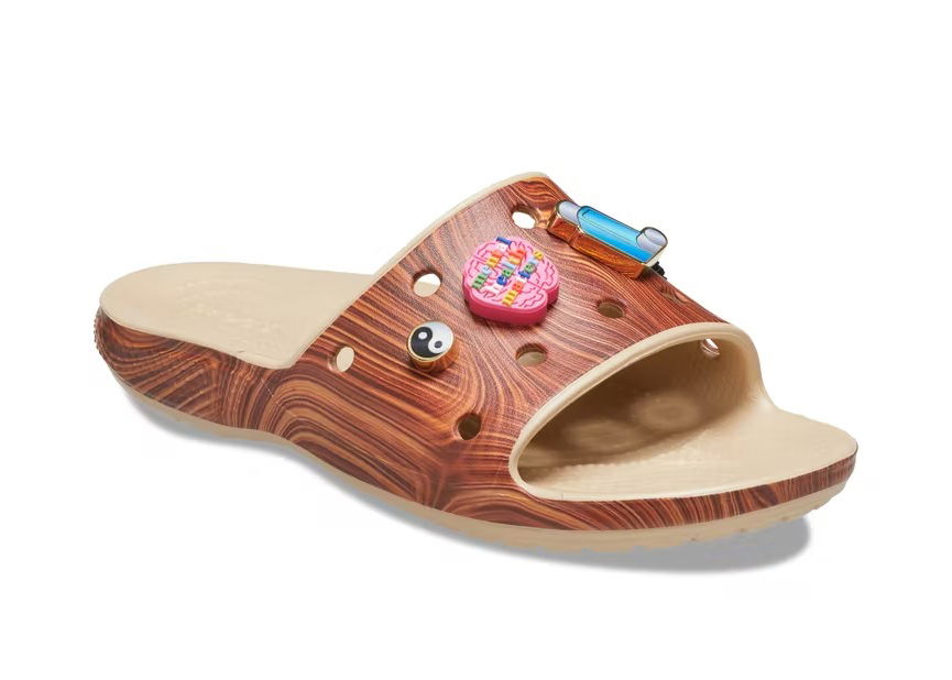 Sneakers og sko Crocs Classic Slide SZA Wood Grain Brun | 208013-90H, 0