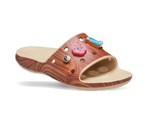 Sneakers og sko Crocs Classic Slide SZA Wood Grain Brun | 208013-90H