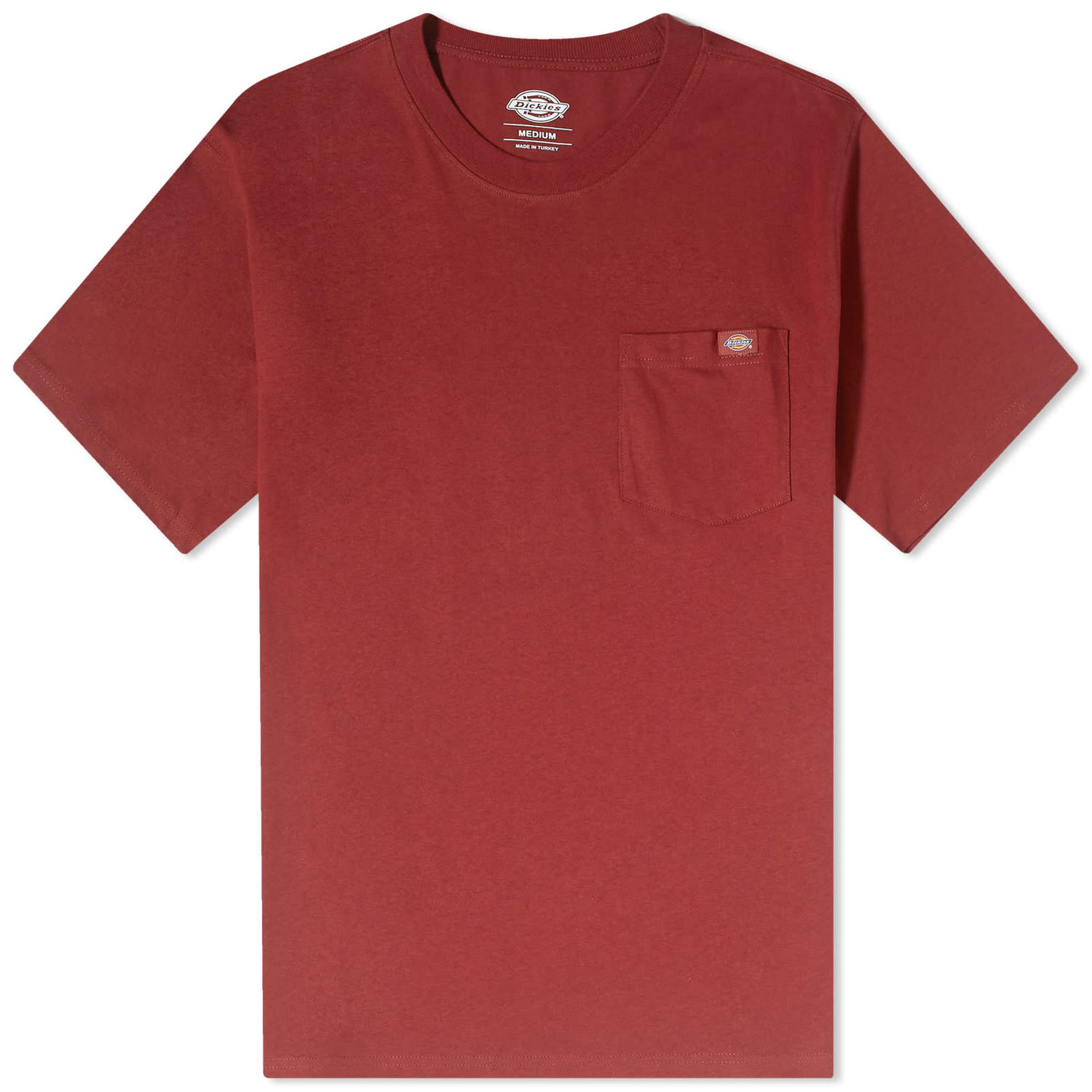 T-shirt Dickies Luray Pocket T-Shirt "White & Fired Brick" Rød | DK0A4YFCG041, 0