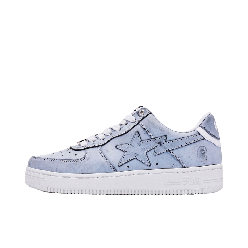 Sneakers og sko BAPE Bape Sta "Wear Away Paint Black" Grå | 001FWJ301012_BLK/001FWJ302012_BLK