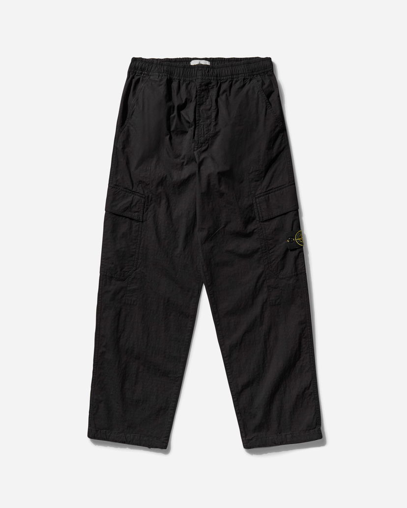 Cargo bukser Stone Island Stretch Ripstop-TC Cargo Pants Sort | K1S15-3100022-S0063 V0029