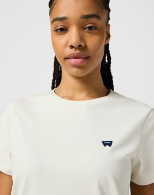 T-shirt Wrangler Wrangler Round Tee Hvid | 112350191:XXL, 1