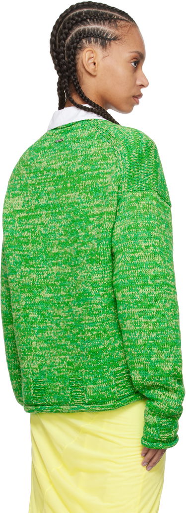 Sweater JW Anderson JW Anderson Space Dye Crewneck Sweater Grøn | KW1407-YN0409, 2